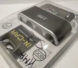 Авторозгалужувач на 3 гнізда + USB WF-0100. Фото 11