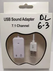 Адаптер USB-звукова карта (на кабелі). Фото 2