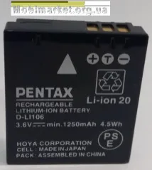 Акб фото Pentax D-Li106. Фото 4