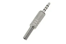 Аудіо розєм 3,5 розбірний 4 pin метал. Фото 4