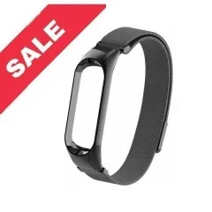 Браслет Металевий Mi Band 3 Black. Фото 6