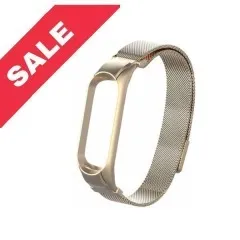 Браслет Металевий Mi Band 3 Gold. Фото 7