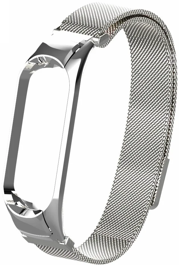Браслет Металевий Mi Band 3 Silver. Фото 2