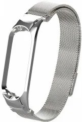Браслет Металевий Mi Band 3 Silver. Фото 2