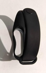 Браслет силіконовий Mi Band 3/4 Black. Фото 4