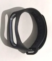 Браслет силіконовий Mi Band 3/4 Black. Фото 6