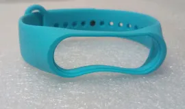 Браслет силіконовий Mi Band 3/4 Blue. Фото 3