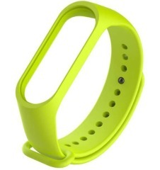 Браслет силіконовий Mi Band 3/4 Light Green. Фото 2