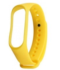 Браслет силіконовий Mi Band 3/4 Yellow. Фото 2