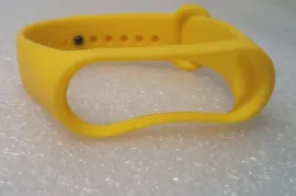 Браслет силіконовий Mi Band 3/4 Yellow. Фото 2