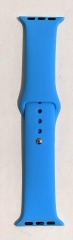 Браслет силіконовий для Apple watch 38mm/40mm/41mm Blue. Фото 5