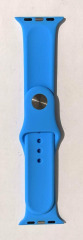 Браслет силіконовий для Apple watch 38mm/40mm/41mm Blue. Фото 4