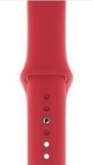 Браслет силіконовий для Apple watch 38mm/40mm/41mm Red. Фото 2