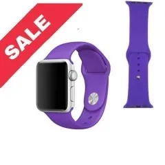 Браслет силіконовий для Apple watch 38mm/40mm/41mm Violet. Фото 5