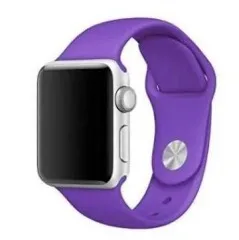 Браслет силіконовий для Apple watch 38mm/40mm/41mm Violet. Фото 6