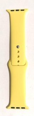 Браслет силіконовий для Apple watch 38mm/40mm/41mm Yellow. Фото 5