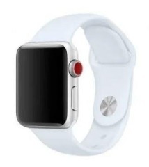 Браслет силіконовий для Apple watch 38mm/40mm/41mm Бірюзовий. Фото 4