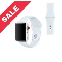 Браслет силіконовий для Apple watch 38mm/40mm/41mm Бірюзовий. Фото 2