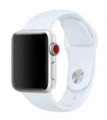 Браслет силіконовий для Apple watch 38mm/40mm/41mm Бірюзовий. Фото 3