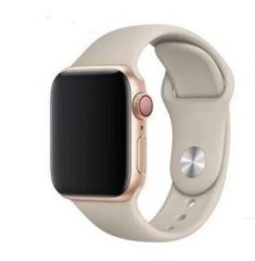 Браслет силіконовий для Apple watch 42mm/44mm/45mm/49mm Grey. Фото 5