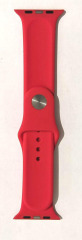 Браслет силіконовий для Apple watch 42mm/44mm/45mm/49mm Red. Фото 3