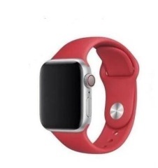 Браслет силіконовий для Apple watch 42mm/44mm/45mm/49mm Red. Фото 5