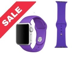 Браслет силіконовий для Apple watch 42mm/44mm/45mm/49mm Violet