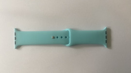 Браслет силіконовий для Apple watch 42mm/44mm/45mm/49mm Light Blue. Фото 2