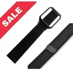 Браслет+рамка для Apple watch 42mm Black. Фото 5