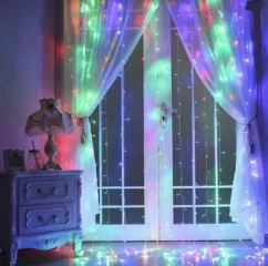 Водоспад 240 діодів Color 2*2м. Фото 4