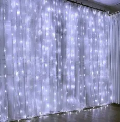 Водоспад 320 діодів White 3*1,5м. Фото 2