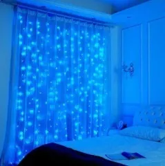 Водоспад 400 діодів Blue 3*2м. Фото 2