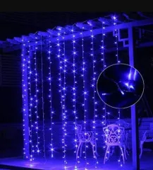 Водоспад на вулицю 480 діодів Blue 3*2м. Фото 2
