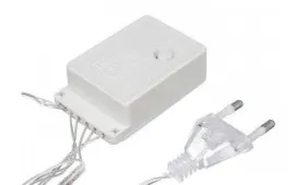 Гірлянди діодні 400 діодів на білому кабелі Color 15м. Фото 8