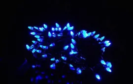 Гірлянди діодні конусні 100 діодів Blue 6,5м. Фото 4