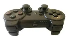 Джойстик PS3 Безпровідний (no logo) Black. Фото 4