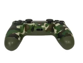 Джойстик PS4 Безпровідний (Orig logo) Green Камуфляж. Фото 4