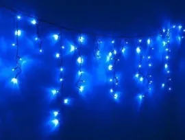 Дощик 400 діодів Blue 5*1,5м. Фото 4