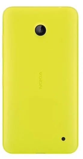 Задня кришка  Nokia 630 Yellow. Фото 2