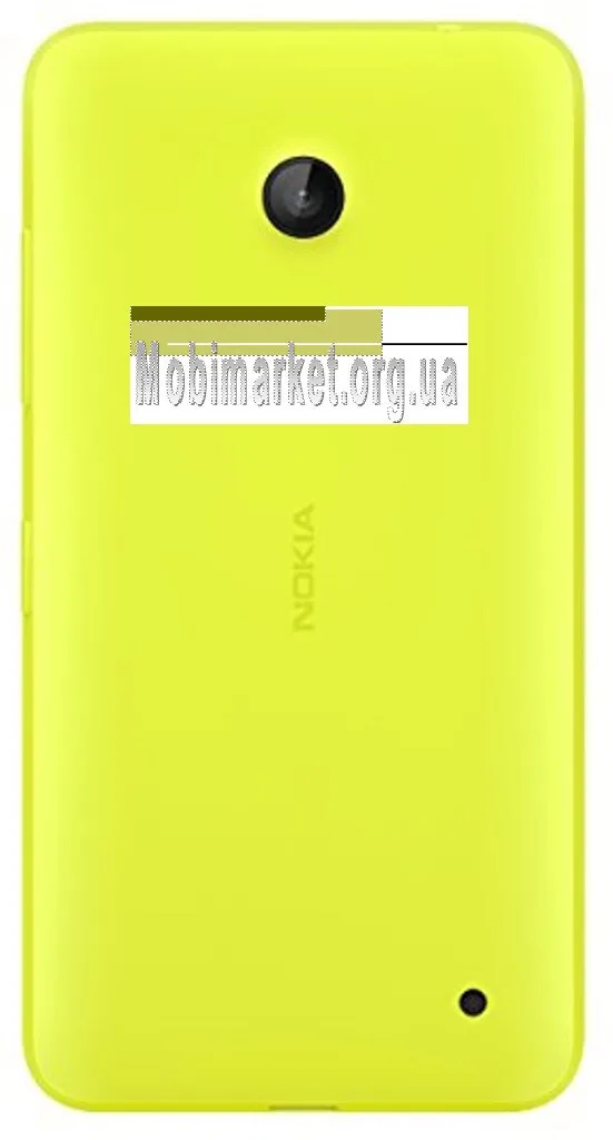 Задня кришка  Nokia 630 Yellow. Фото 3
