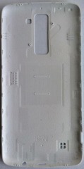 Задня кришка LG K8 K350E/K350N  White. Фото 4