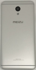 Задня кришка Meizu M5 Note Silver. Фото 3