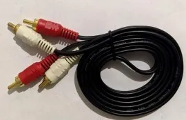 Кабель 2тюльпани - 2тюльпани 3м. Фото 2