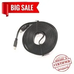 Кабель Hdmi/Hdmi 10m плоский. Фото 4