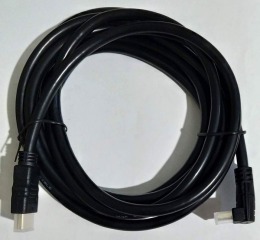 Кабель Hdmi/Hdmi 3m кутовий. Фото 5