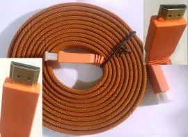 Кабель Hdmi/Hdmi 3m плоский. Фото 2