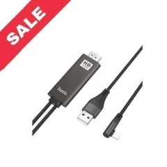 Кабель Lighting/Hdmi Hoco UA14 2M. Фото 8