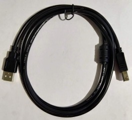 Кабель Usb-принтер 1,5м Black. Фото 2