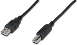 Кабель Usb-принтер 1,5м Black. Фото 4