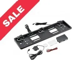 Камера заднього виду 5429 з номером і парктроніком. Фото 6